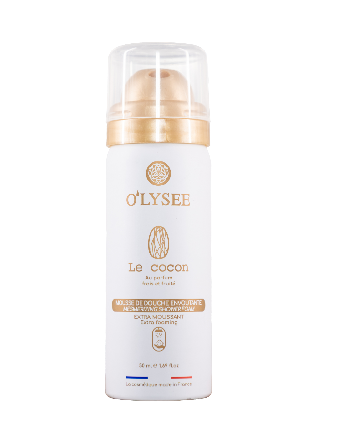 Mini Cocoon Shower Foam 50 ml - Captivating Fragrance