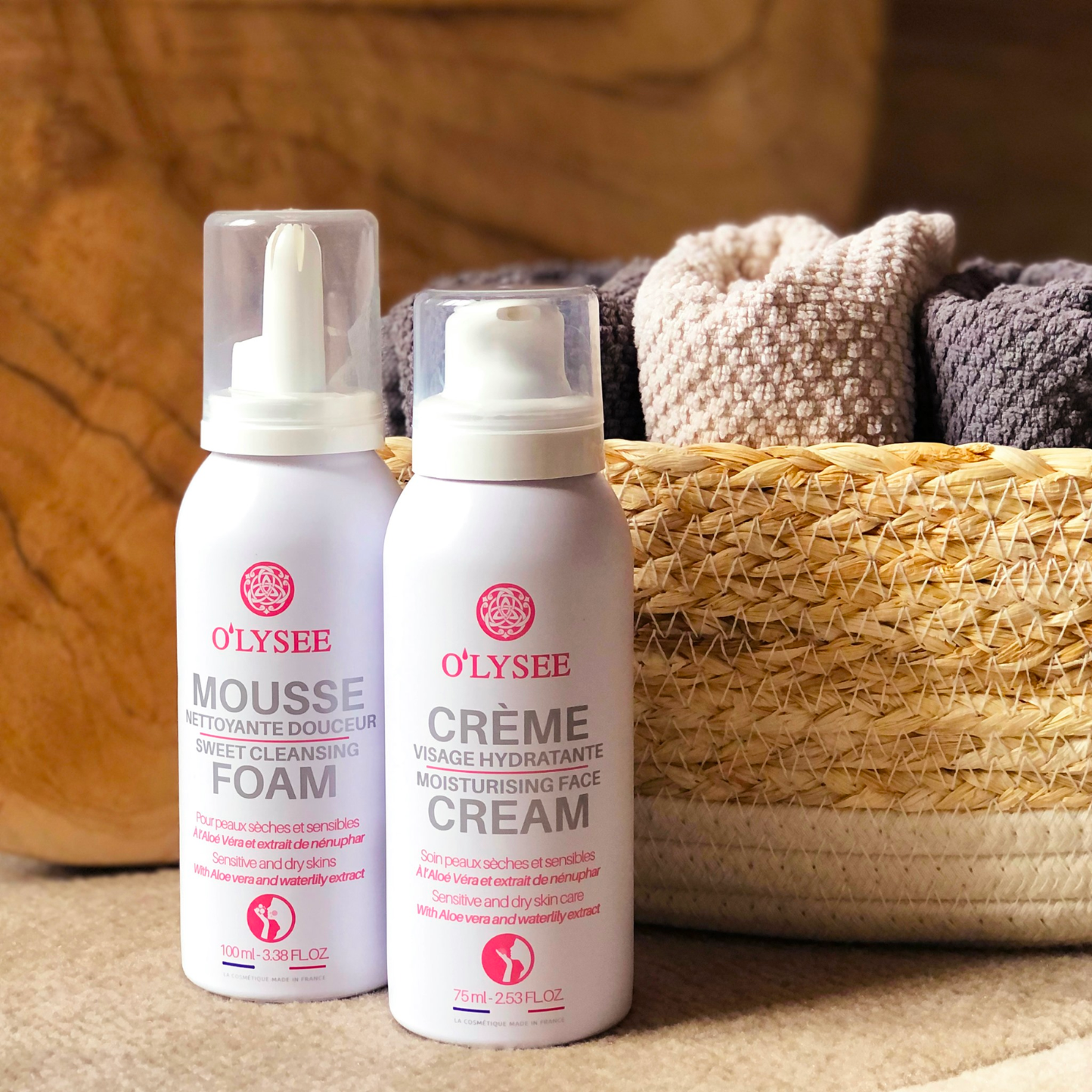 Mousse nettoyante douce pour le visage 100ml