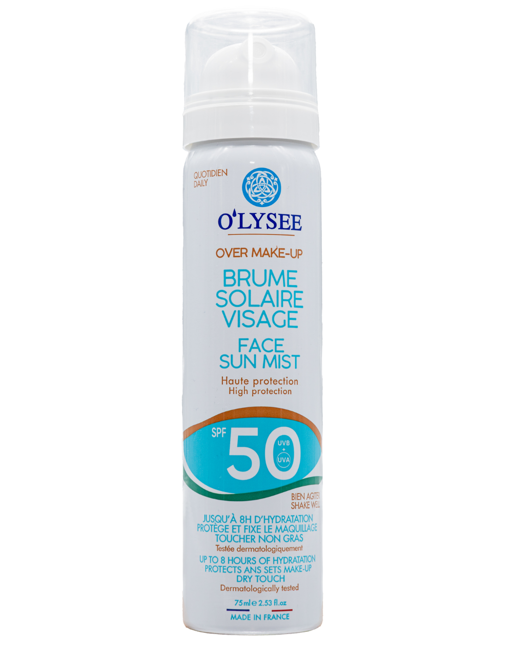 Overmakeup solaire SPF 50+