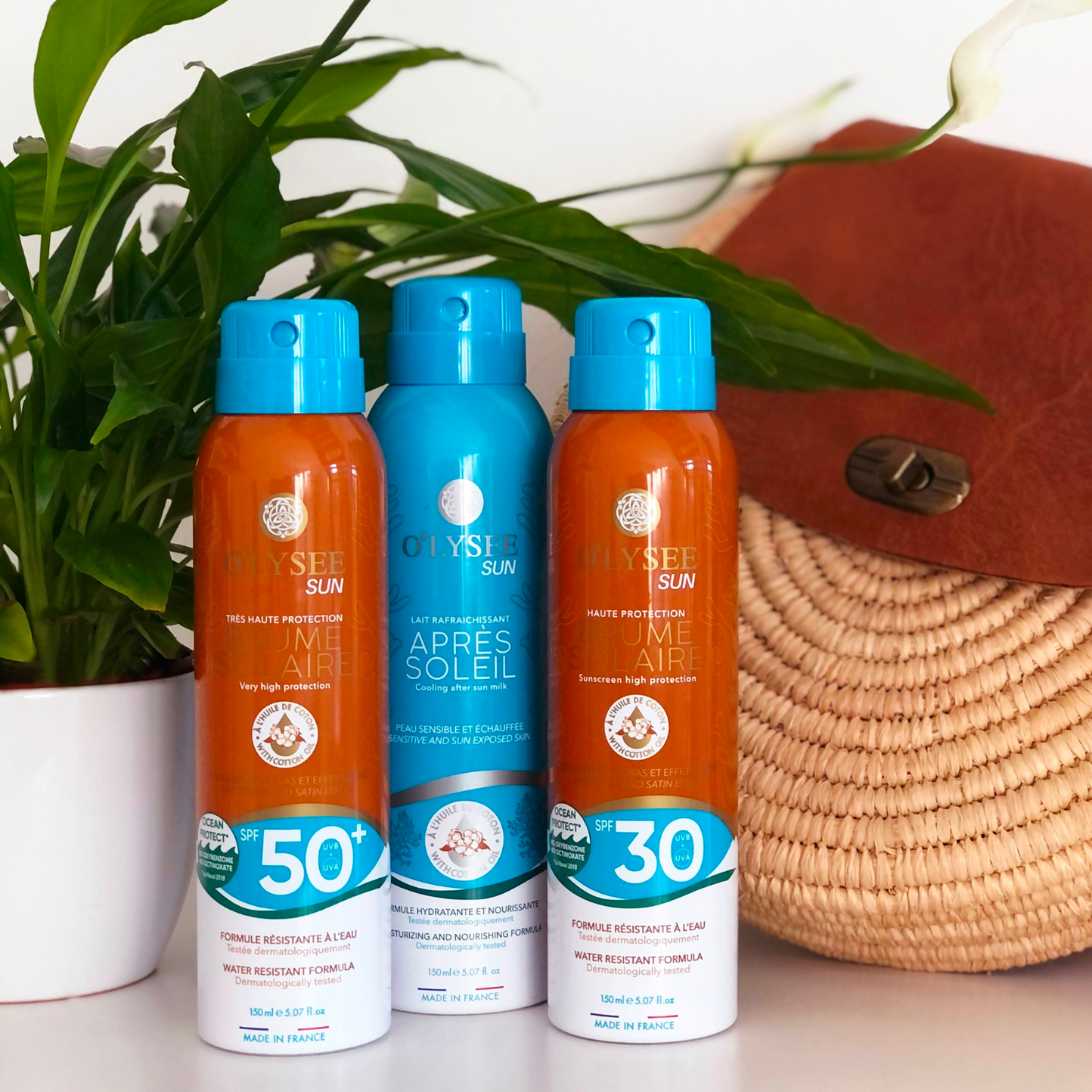 Brume solaire très haute protection SPF50+ 150ml