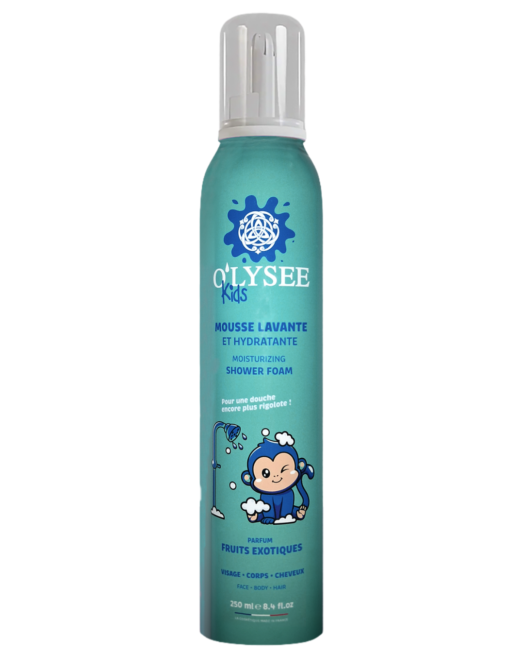 Mousse lavante hydratante 3 en 1 Exotique 250ml