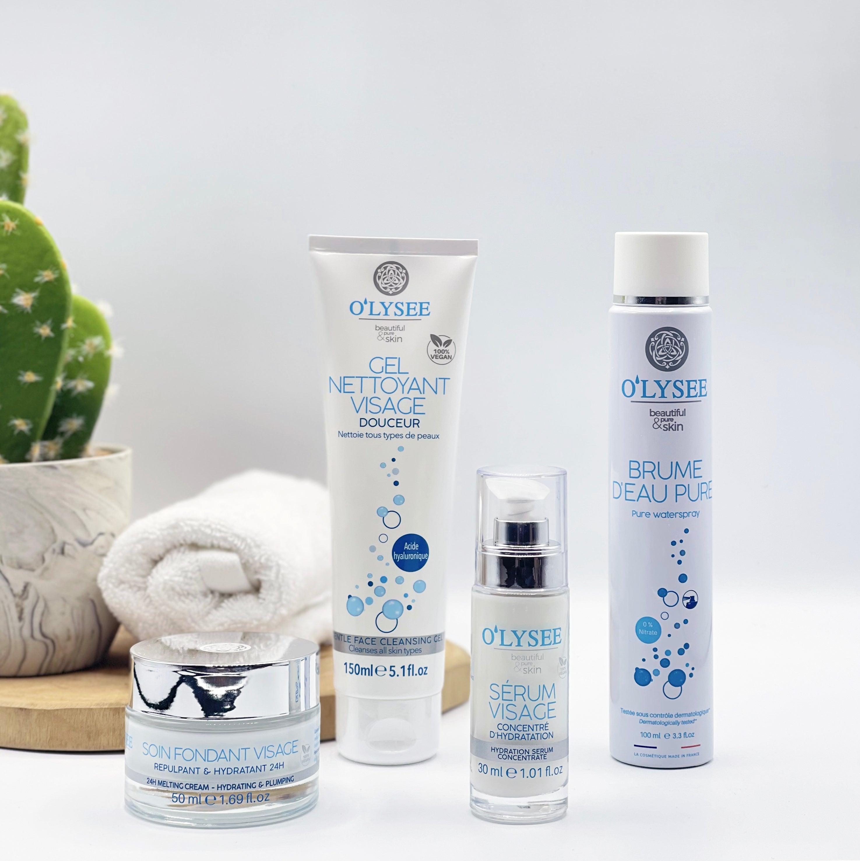 Gel nettoyant visage douceur à l'acide hyaluronique - O’LYSEE
