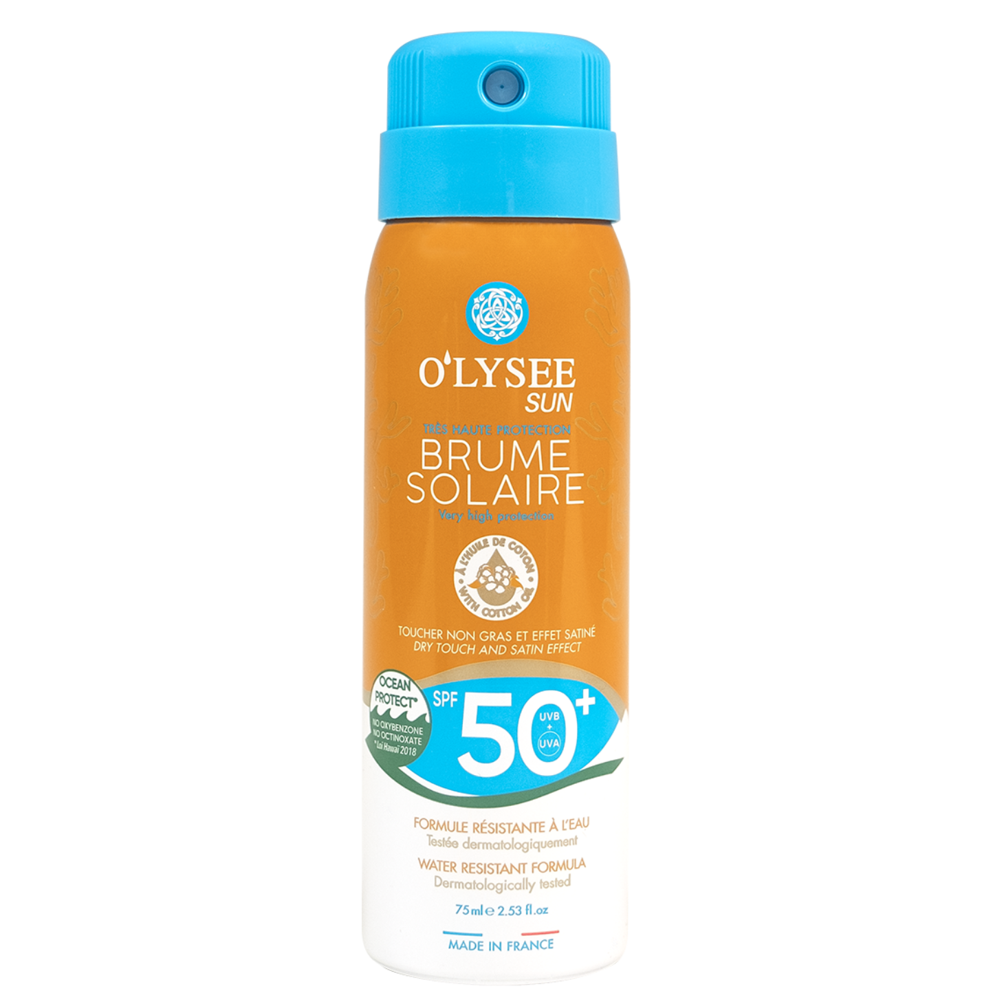 Brume solaire très haute protection SPF50 75ml