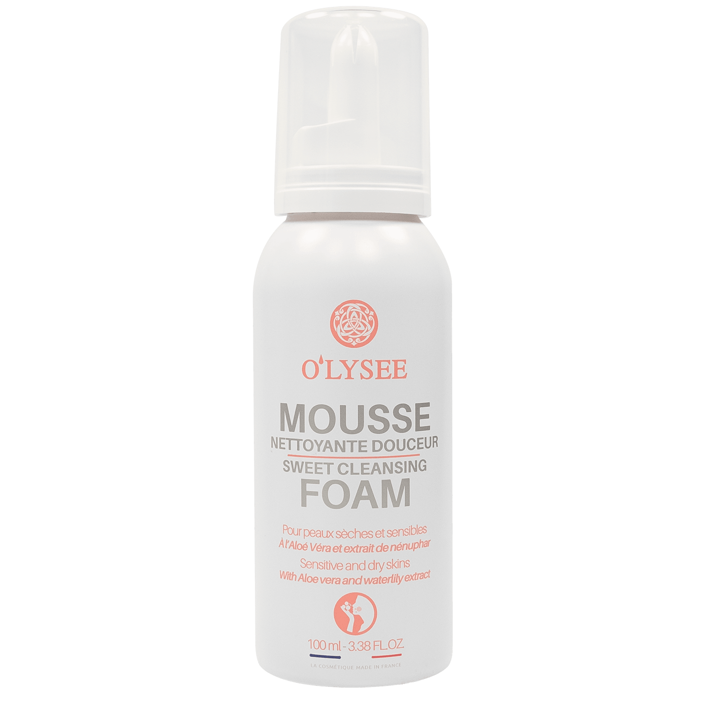 Mousse nettoyante douce pour le visage - O’LYSEE