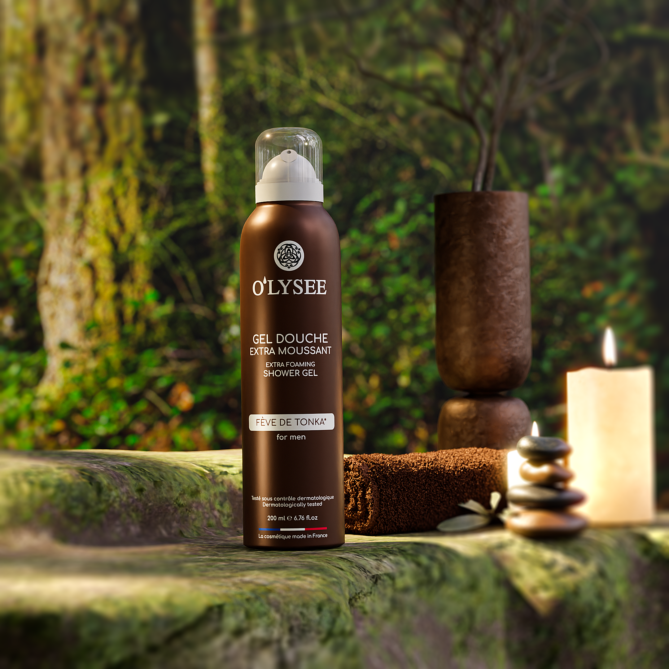 Gel douche extra-moussant Fève de tonka