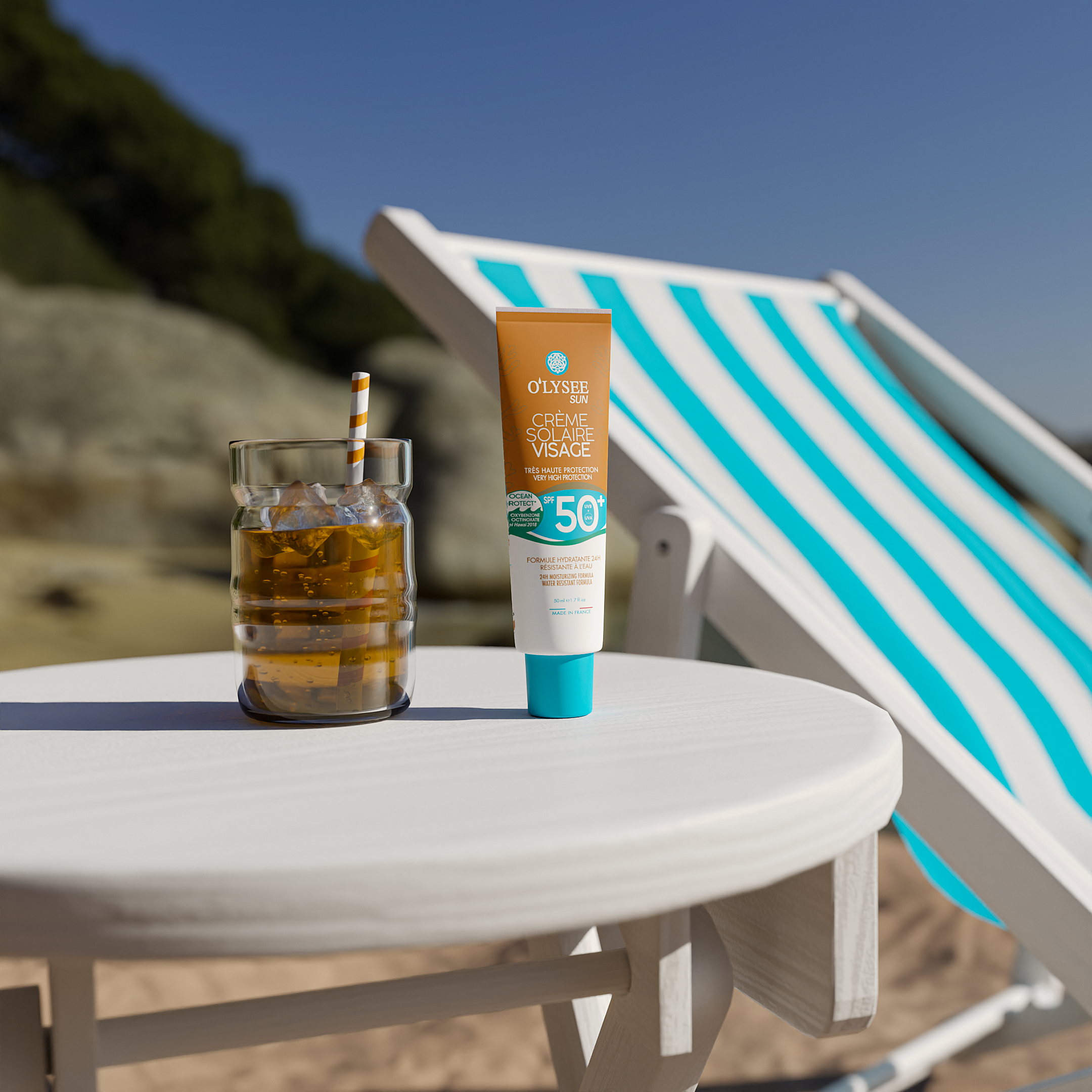 Crème Solaire Visage Spf50