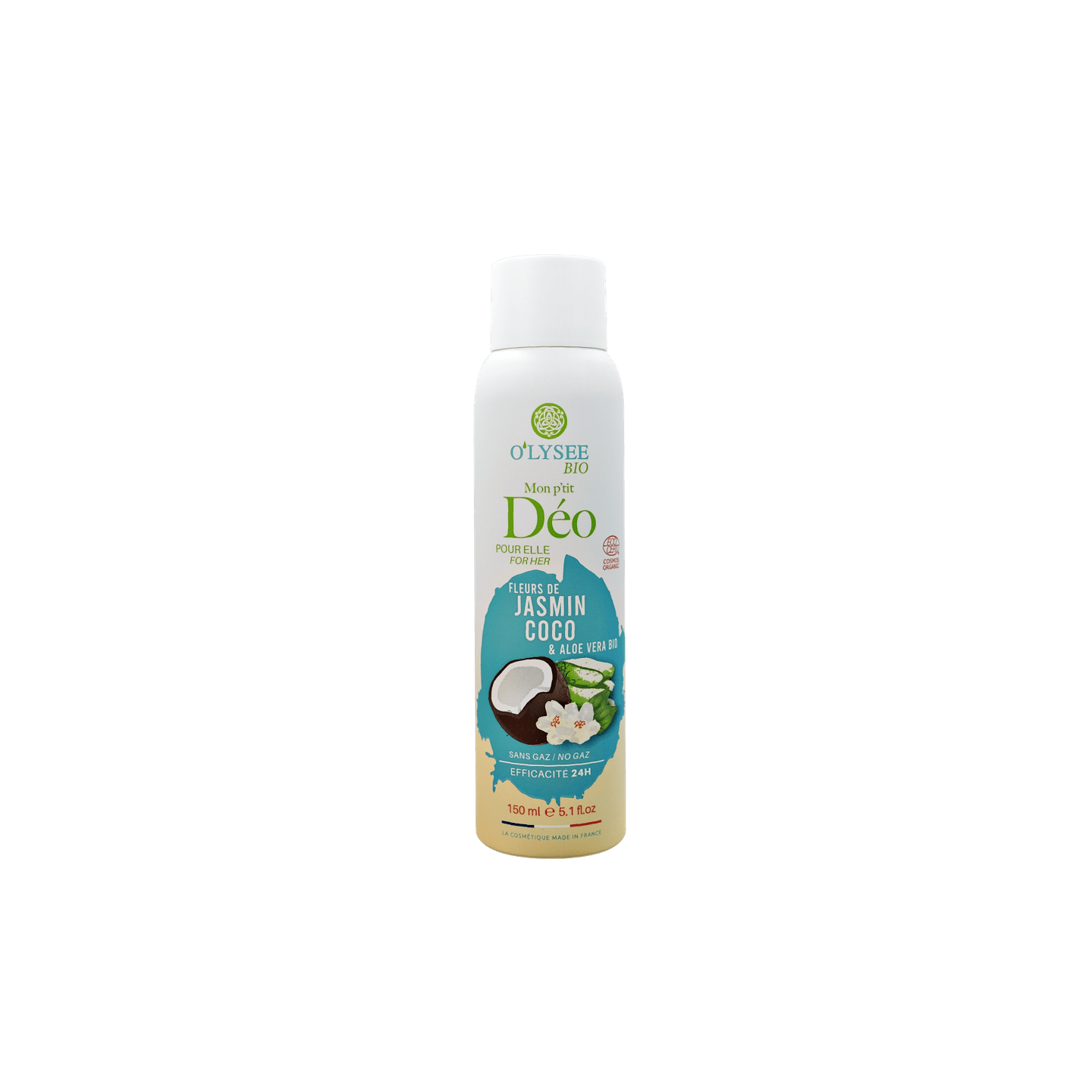 Mon P'tit Déo Bio Fleurs de Jasmin Coco - O’LYSEE