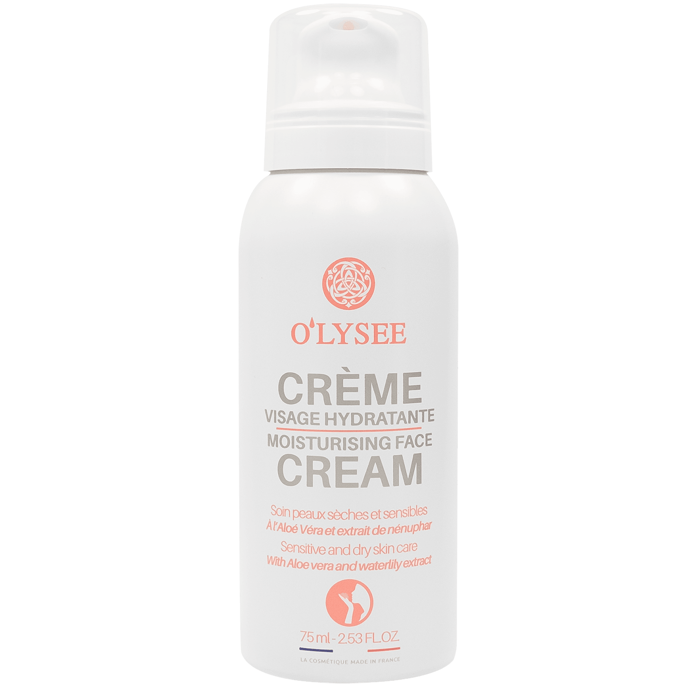 Crème visage hydratante peaux sèches et sensibles - O’LYSEE