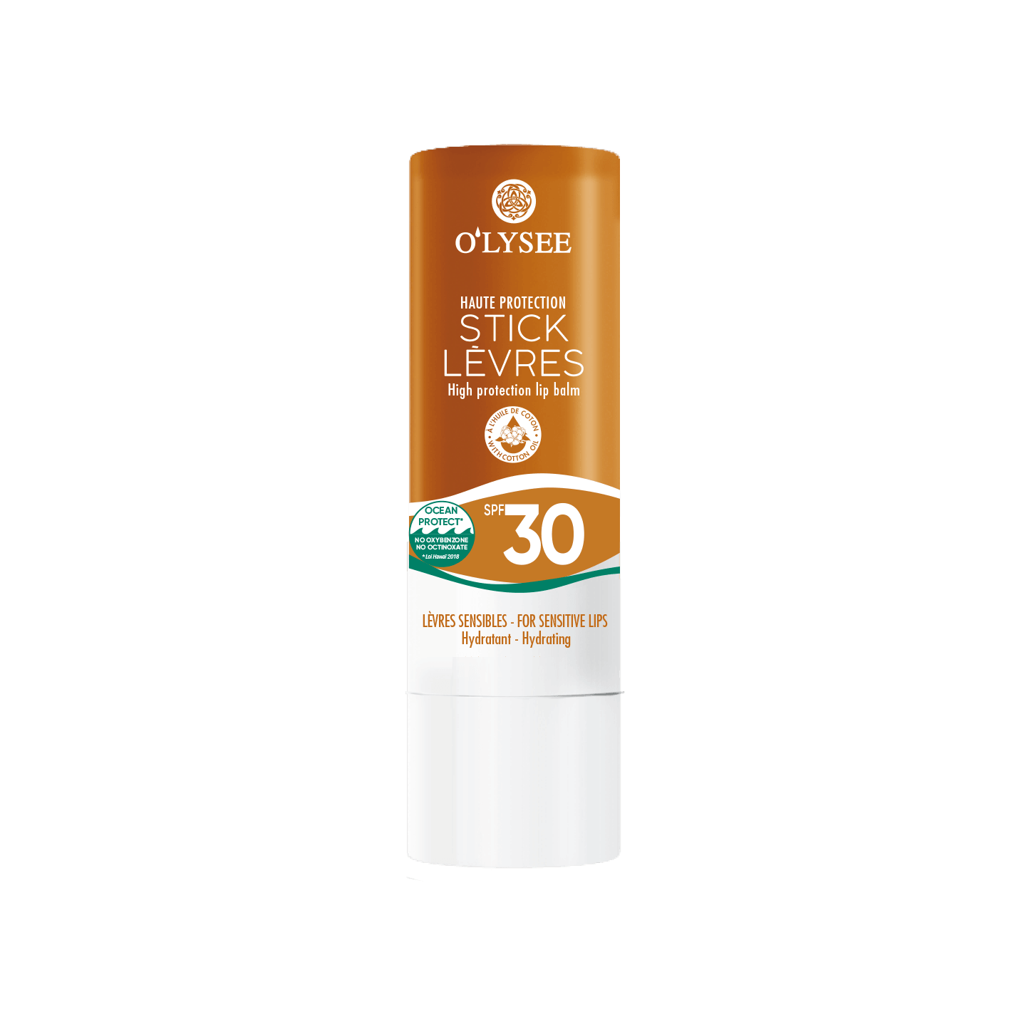 Stick lèvres haute protection SPF30 - O’LYSEE